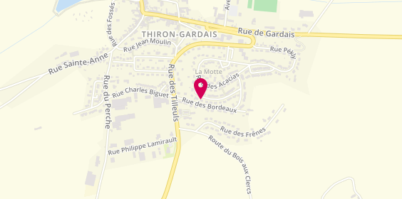 Plan de Chez Gaelle, 11 Rue Louis Pasteur, 28480 Thiron-Gardais