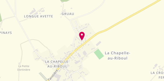 Plan de Esprit Coiffure, Lotissement Les Cerisiers, 53440 La Chapelle-au-Riboul