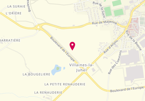 Plan de Le Petit Salon, 2 Place Neuve, 53700 Villaines-la-Juhel
