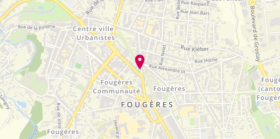 Plan de Af Ter, 13 Rue des Feuteries, 35300 Fougères