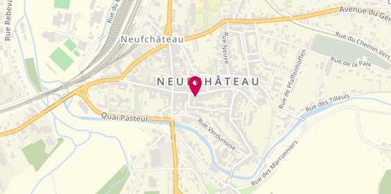 Plan de Univ'Haiir, 43 Rue Saint-Jean, 88300 Neufchâteau