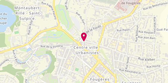 Plan de Caract'r, 1 Rue de l'Hospice, 35300 Fougères