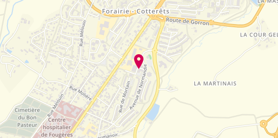Plan de Ma Signature Coiffure & beauté, 31 avenue de Normandie, 35300 Fougères