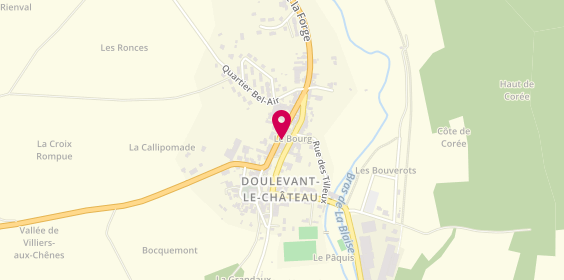 Plan de Coiffure Magali, 24 Rue Haute, 52110 Doulevant-le-Château