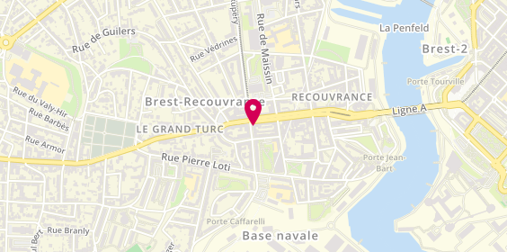 Plan de Epifolys, 64 Rue de la Porte, 29200 Brest