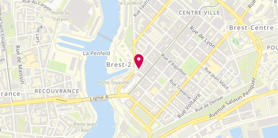 Plan de Lisenn, 19 Rue Ducouëdic, 29200 Brest