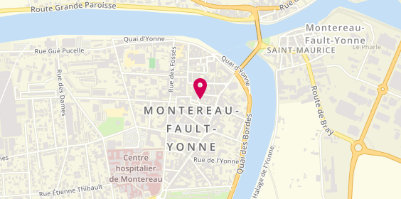 Plan de Anaelle Tendance, 12 Place du Colonel Fabien, 77130 Montereau-Fault-Yonne