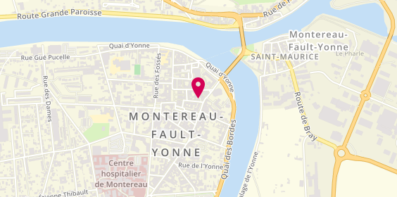 Plan de Exclusive Coiffure, 5 Rue Couverte, 77130 Montereau-Fault-Yonne
