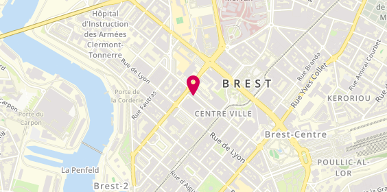 Plan de Les Petites Coupures, 18 Rue Algesiras, 29200 Brest
