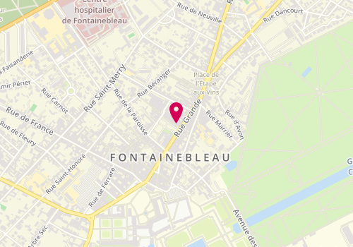 Plan de Saint Algue, 4 place de la République, 77300 Fontainebleau