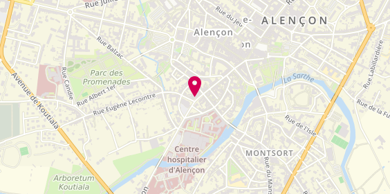 Plan de Choc Coiffure, 16 Rue de Fresnay, 61000 Alençon