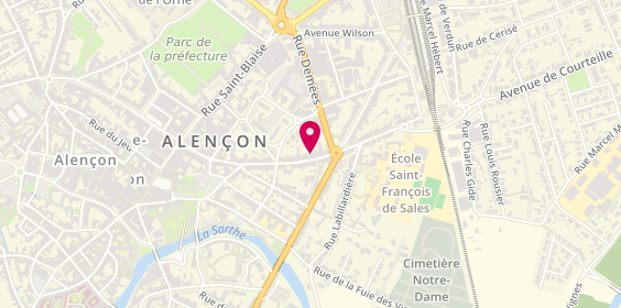 Plan de Au 119, 119 Rue Cazault, 61000 Alençon