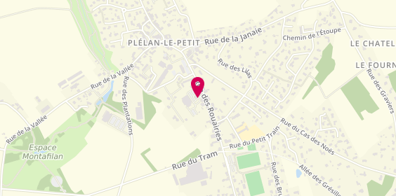 Plan de BRIAND Caroline, 8 Rue des Rouairies, 22980 Plélan-le-Petit
