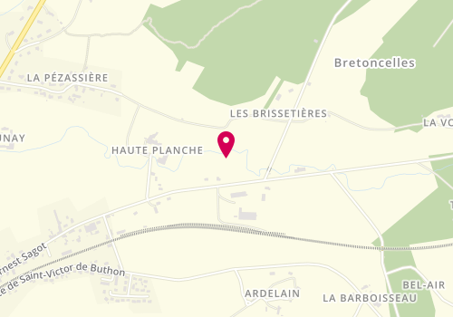 Plan de Coiffure nacrée, 4 Place du Général de Gaulle, 61110 Bretoncelles