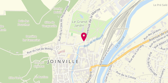 Plan de RINCK Jean-Marie, 1 Bis Rue Nicolas Thouvenin, 52300 Joinville