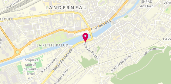 Plan de Coiffeur l'Atelier Landerneau, 1 Rue du Pontic, 29800 Landerneau