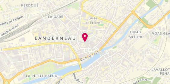 Plan de Monsieur, 21 Rue Fontaine Blanche, 29800 Landerneau