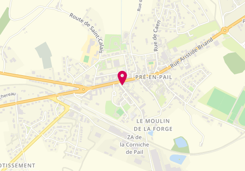 Plan de Florence Coiffure, 58 Rue du Champ de Foire, 53140 Pré-en-Pail-Saint-Samson