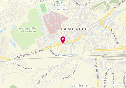 Plan de L'Atelier de Coiffure, 19 Rue Dr Lavergne, 22400 Lamballe-Armor