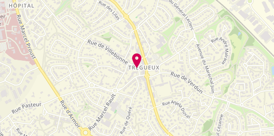 Plan de GAUVRY Sylvie, 4 Place Bagot, 22950 Trégueux