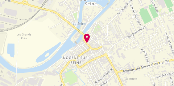 Plan de Fabienne, 14 Rue Paul Dubois, 10400 Nogent-sur-Seine