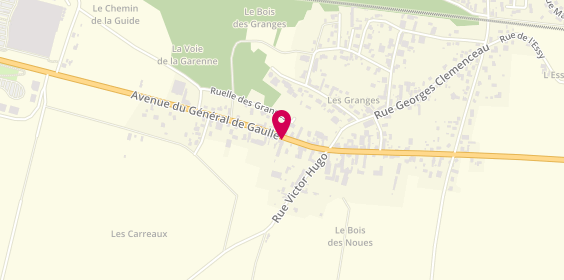 Plan de Les Ciseaux d'Eva, 63 avenue du Général de Gaulle, 10510 Maizières-la-Grande-Paroisse