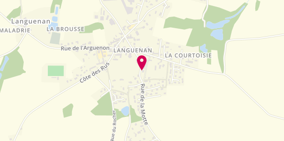 Plan de Babeth Coiffure, 107 Rue Motte, 22130 Languenan