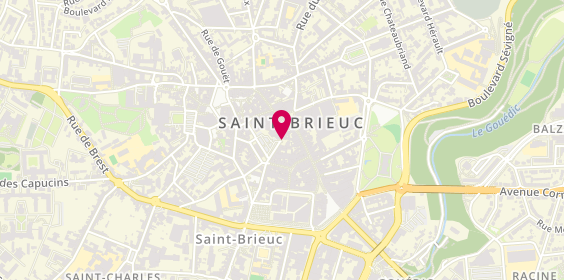 Plan de Le Salon Briochin, 13 Rue Jouallan, 22000 Saint-Brieuc