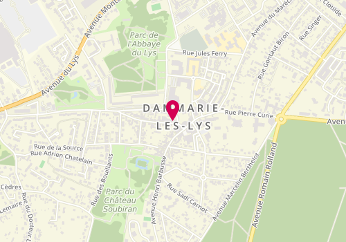 Plan de Djam's Coiffure, 54 Rue Charles de Gaulle, 77190 Dammarie-lès-Lys