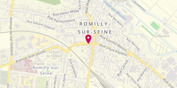 Plan de Evolu'tiff, 7 Rue du General de Gaulle, 10100 Romilly-sur-Seine