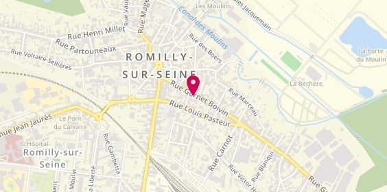 Plan de Libre Style, 36 Rue Gornet Boivin, 10100 Romilly-sur-Seine
