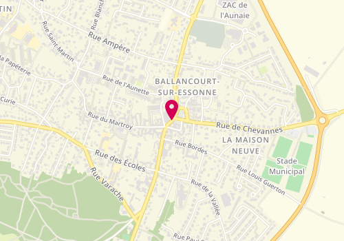 Plan de Buizard et Fils, 42 Rue General de Gaulle, 91610 Ballancourt-sur-Essonne
