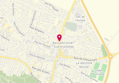 Plan de Tchip, 8 Rue du Général de Gaulle, 91610 Ballancourt-sur-Essonne