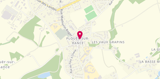 Plan de Bord de Rance Coiffure, 7 place Michel Rouvrais, 22490 Plouër-sur-Rance