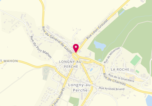 Plan de Lucile Coiffure Esthétique, 15 place de l'Hôtel de Ville, 61290 Longny-les-Villages