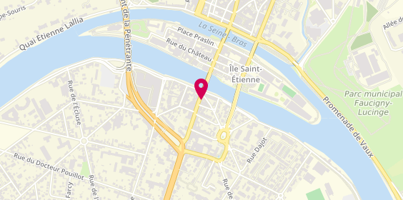 Plan de Saint Algue, 5 Rue Saint-Ambroise, 77000 Melun