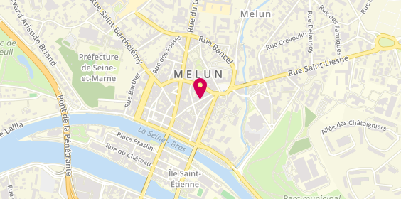 Plan de Jean Louis David, 31 Rue René Pouteau, 77000 Melun