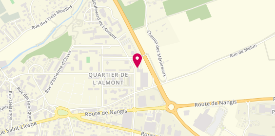 Plan de Classicoiff melun, 50 Boulevard de l'Almont, 77000 Melun