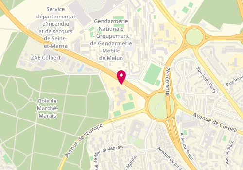 Plan de Coiff&Co, Centre Commercial Plein Ciel Avenue Corbeil, 77350 Le Mée-sur-Seine
