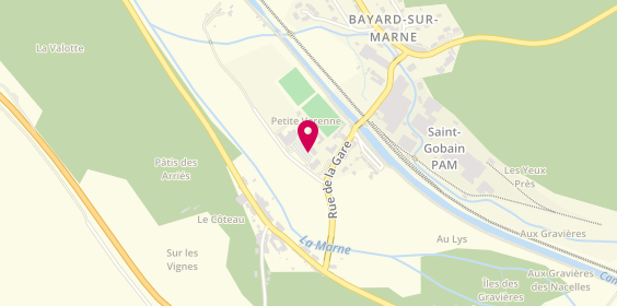 Plan de Mod'coiff, 3 Rue de la Gare, 52170 Bayard-sur-Marne