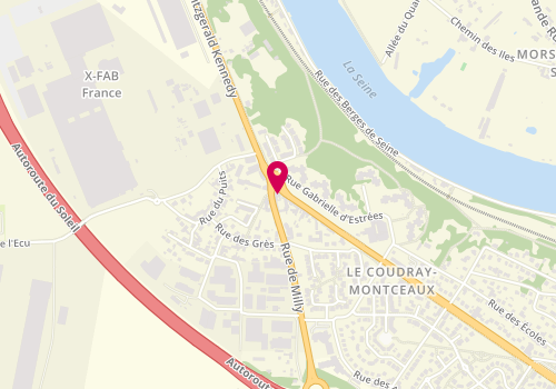 Plan de Image de Soi, 4 avenue Charles de Gaulle, 91830 Le Coudray-Montceaux