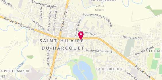 Plan de ERIC et VALERIE COIFFURE, 56 Rue de Paris, 50600 Saint-Hilaire-du-Harcouët