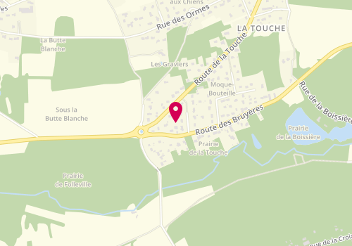 Plan de M.T Coiffure à Domicile, 5 Route de Bruyeres, 91530 Saint-Maurice-Montcouronne