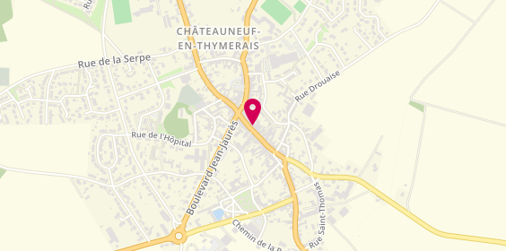 Plan de Coiff et Moi, 21 Rue Jean Moulin, 28170 Châteauneuf-en-Thymerais