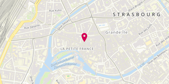Plan de Gk Coiffeur, 15 Rue des Drapiers, 67000 Strasbourg