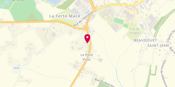 Plan de Saint Algue, Centre Commercial Leclerc Route Bagnoles, 61600 La Ferté-Macé