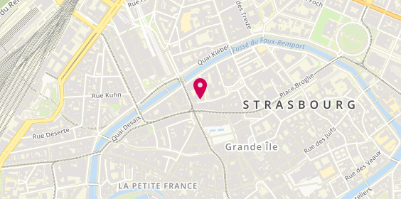 Plan de Serge Comtesse Prestige Strasbourg, 7 Rue Thomann, 67000 Strasbourg