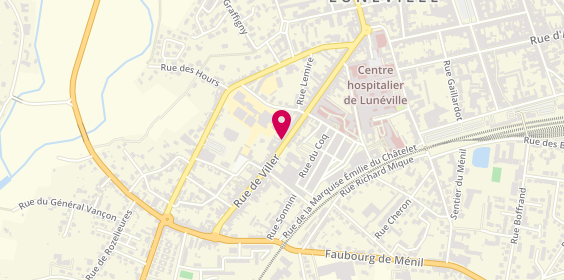 Plan de Coiffure Tendance, 78 Rue de Viller 2 E Étage, 54300 Lunéville
