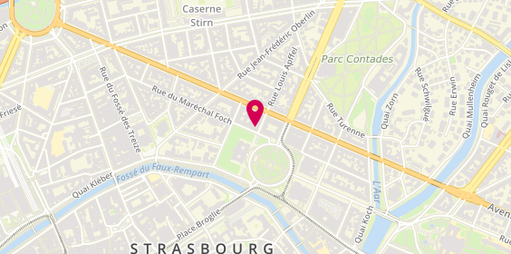 Plan de L’instant, 1 Rue Louis Apffel, 67000 Strasbourg