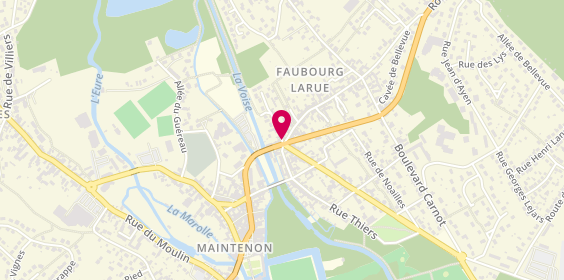 Plan de Barber Fresh Cut, 1 Rue du Faubourg Larue, 28130 Maintenon